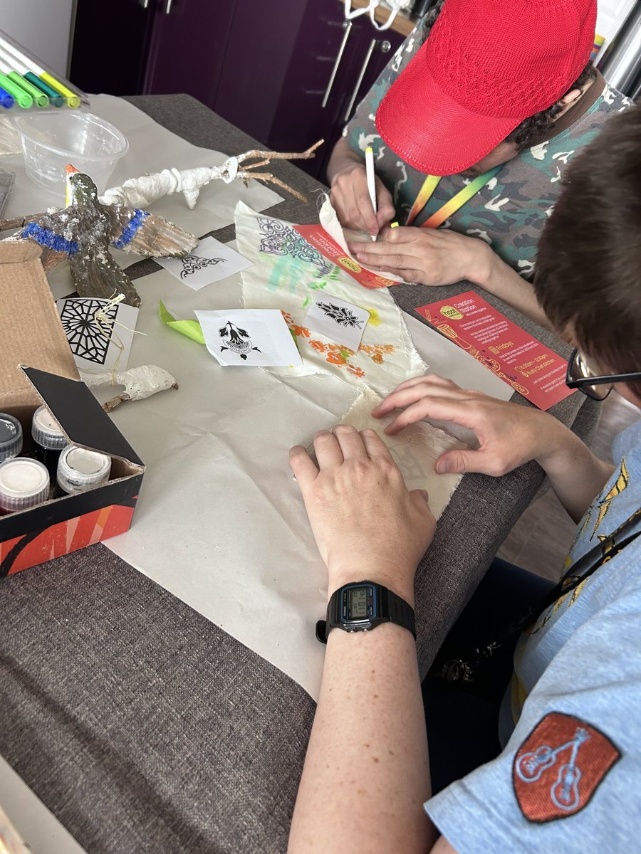We are really excited that Hoot Creative Arts have started their weekly sessions with us🎨🎶<a href="/HootMusic/">hoot creative arts</a> <a href="/RiversideUK/">Riverside Group</a>