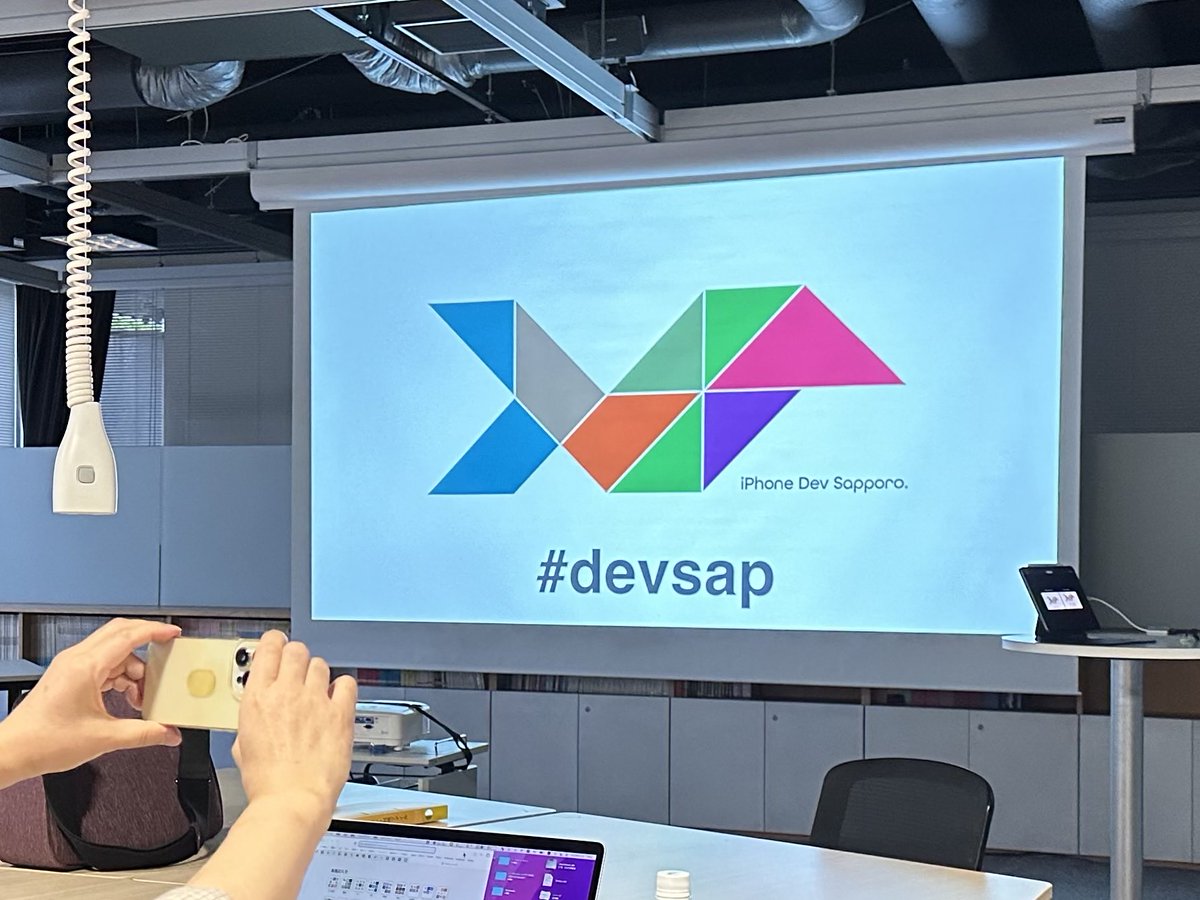 graiphus's tweet image. 3年ぶりのオフライン開催参加中。
#devsap