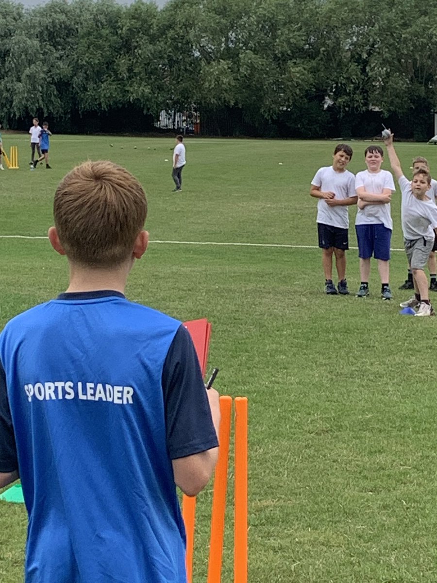 TDSPE's tweet photo. Our sports leaders doing a great job at the Dynamos’ cricket festival today. https://t.co/YFqZvZFqmT