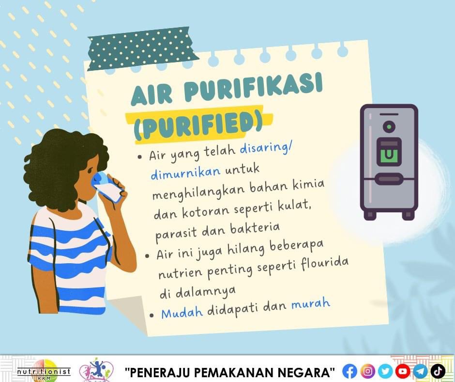 BhgPemakananKKM's tweet photo. 6-8 gelas air kosong sehari.

Pusat Maklumat Pemakanan Negeri Pahang 

#Malaysiaminumairkosong
#nakairkosong
#pilihlahairkosong
#waterplease
#minumairkosong
#kekalhidrasi
#infopemakanansihat
#NutritionistKKM https://t.co/TlL17kNwlK