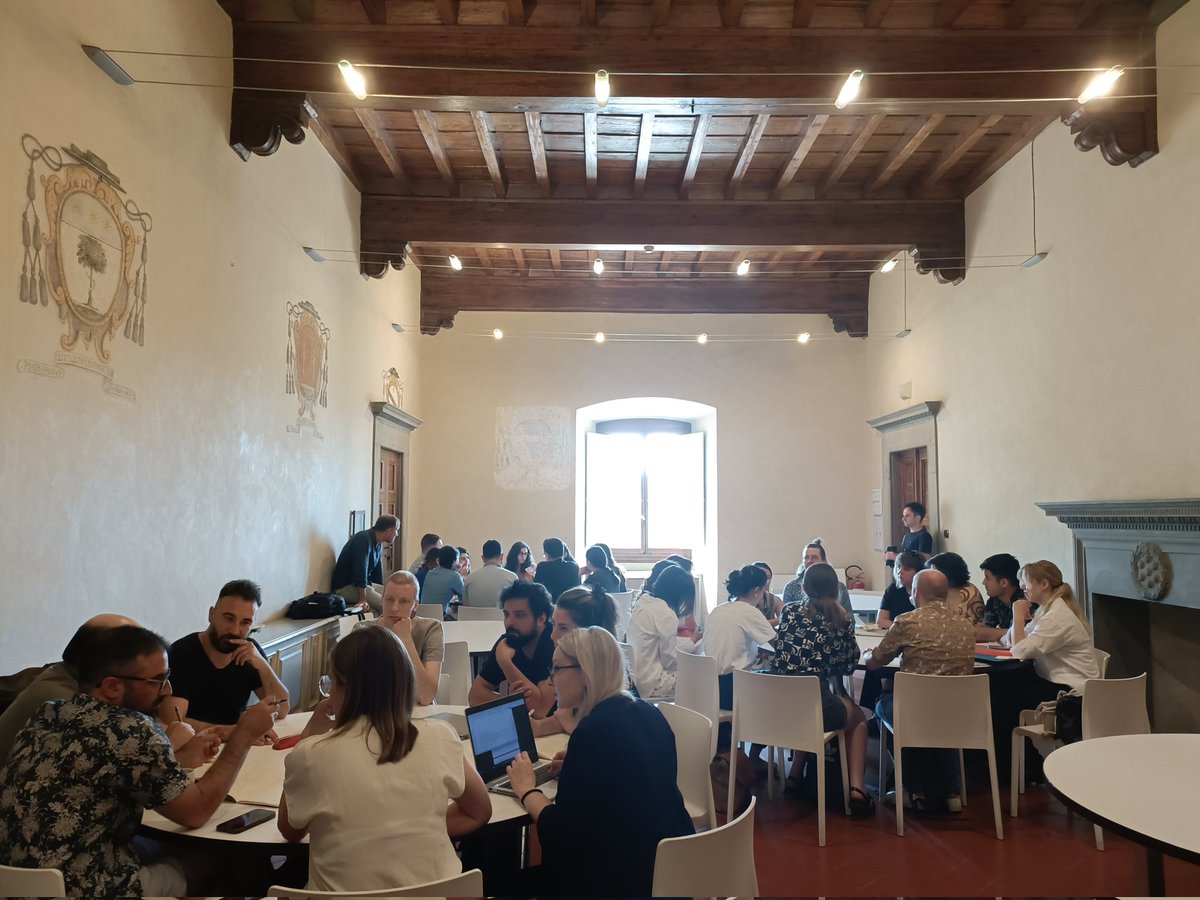 EUI_CMPF's tweet photo. 🧐 What do journalists think about the 🇪🇺 #MediaFreedomAct?
Group activity in progress at #cmpf23 #JournoSchool 👉 each group discusses a relevant feature of the proposed regulation to identify challenges & propose possible solutions https://t.co/TM1t5JBRKl