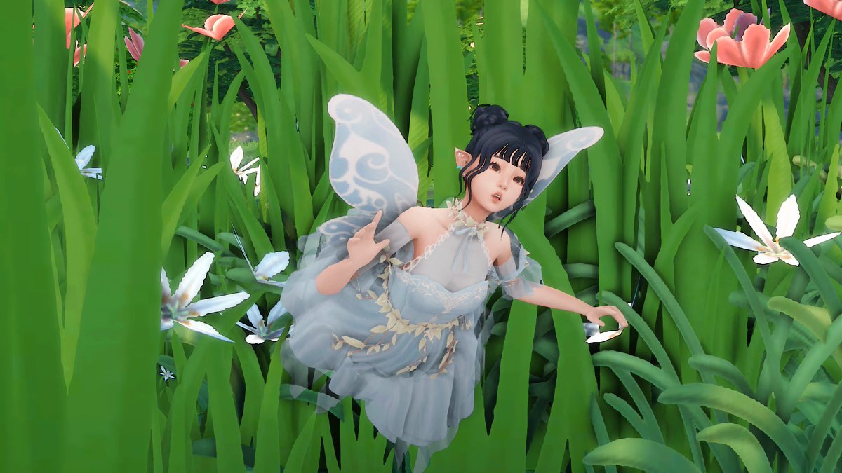 the tiniest grassland fairy! would you befriend her? 🧚 #showusyoursims