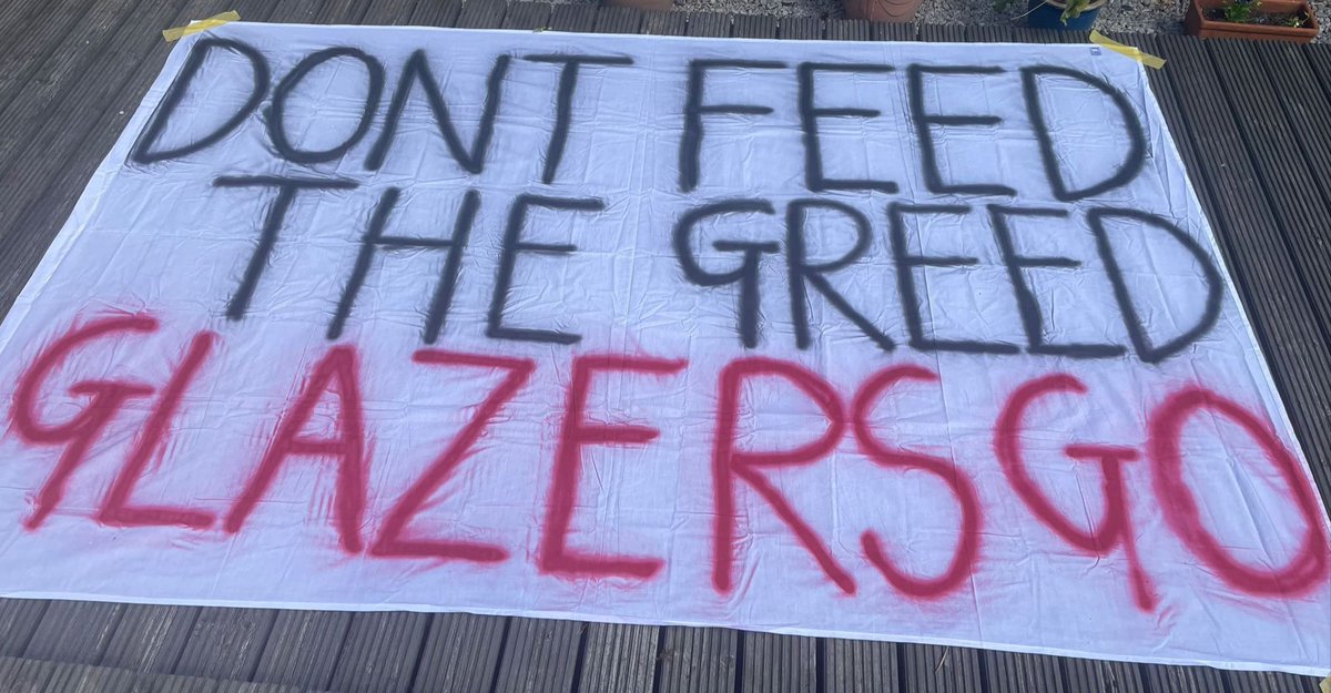 For the last 24 hours I feel like all I've done is constantly reply to the United PR machine. Every single kit post , sending the same message:-

#GlazersOut #GlazersOutNOW #GlazersFullSale #BoycottMUFCKit #BoycottAdidas 

Enough is ENOUGH.