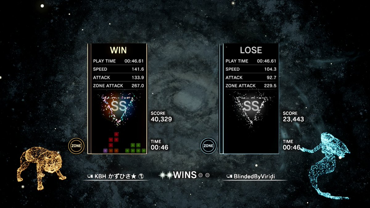 kazuhisa_hyena's tweet image. VERY huge oof #tetriseffectconnected