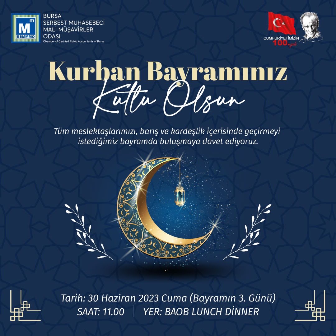 Sevgi ve saygı dolu nice bayramlara