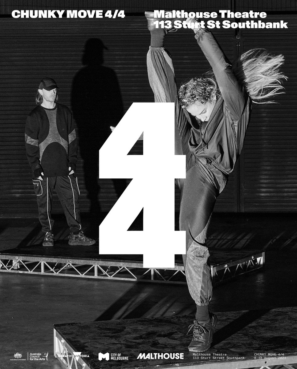 Tickets to the World Premiere of 4/4 are live!

In a world full of commotion and clamour, 4/4 is a captivating meditation of meticulous dance.

🗓 8–12 Aug 2023
📍 <a href="/MalthouseMelb/">Malthouse Theatre</a> 
🎟 Book now via rb.gy/1mp5x