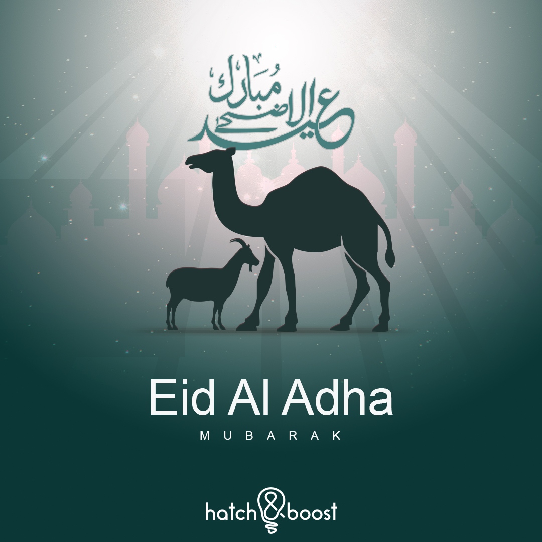 HatchBoost's tweet image. Wishing everyone a blessed Eid from the team at hatch &amp;amp; boost ventures!

.
.
.

#hatchandboost #adhamoubarak