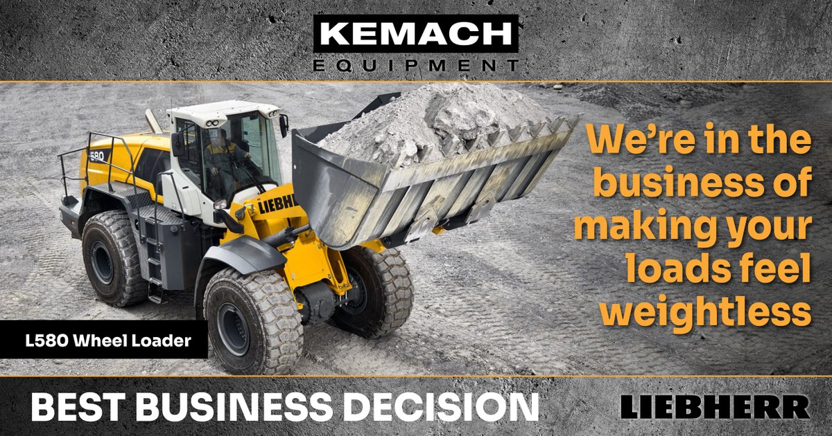 KemachEquipment's tweet photo. 🚜 Unleash the power of versatility with Liebherr’s range of powerful wheel loaders!

✅ Versatile Performance
🏗️ Robust Lift Arm Variants
🔧 Industry-Specific Attachments
🔩 Reliability and Durability

#KemachEquipment #BestBusinessDecision https://t.co/mq54pCztPi