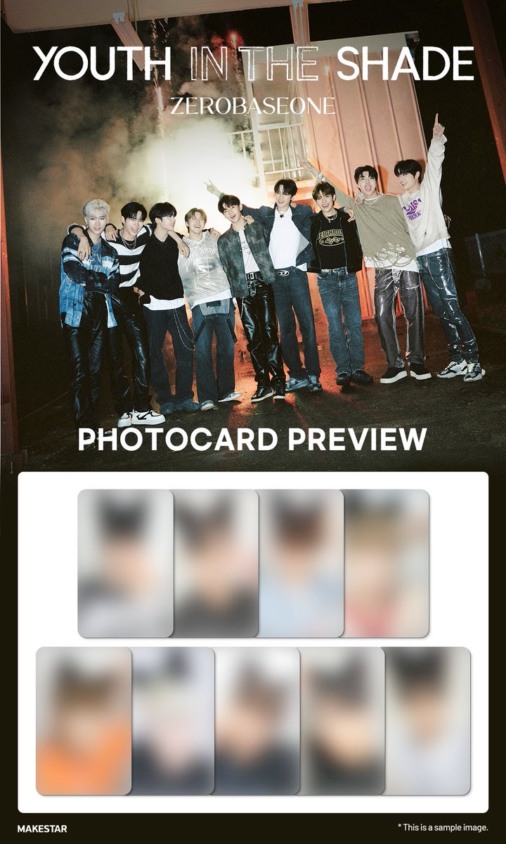 ZEROBASEONE The 1st Mini Album [YOUTH IN THE SHADE] Pre-Order Photocard Event Photocard Preview💙

😺멬스 미공개 셀카 포토카드 고양이 ver. 
😺MAKESTAR UNRELEASED SELFIE PHOTOCARD CAT VER.

📅23.06.21 ~ 23.07.09 23:59 (KST)
🔗bit.ly/3p58mw5

#ZEROBASEONE #ZB1…
