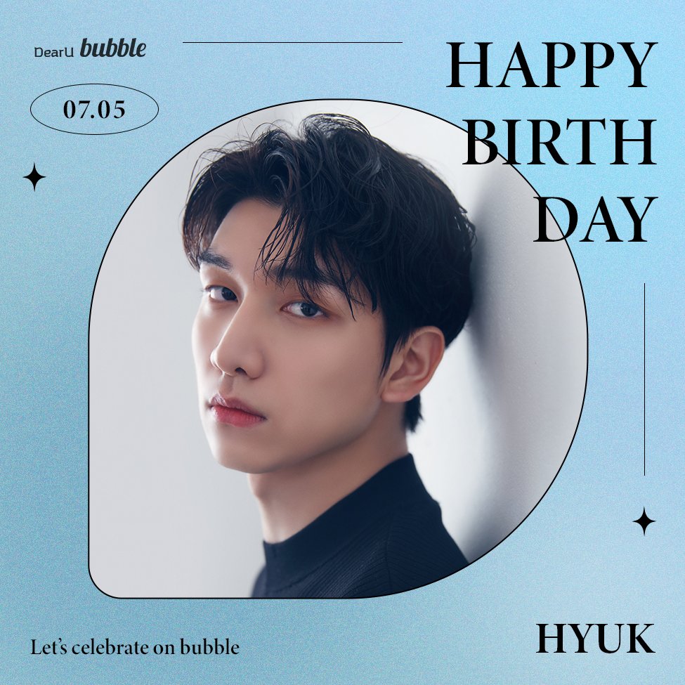 dearu_bubble's tweet image. 🎂Happy Birthday🎂 HYUK❤

#HAPPYHYUKDAY 
#VIXX #빅스
#HYUK #혁
#bubble #버블 @RealVIXX
