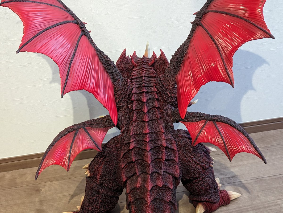 黒龍工房 リアルマスターコレクション ゴジラ 1995 バーニングゴジラ