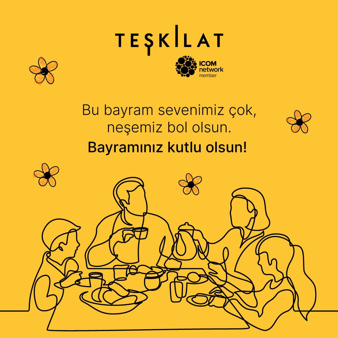 Bu bayram sevenimiz çok, neşemiz bol olsun. 🌸

Bayramınız kutlu olsun. 💛

#teşkilaticom #iyibayramlar
