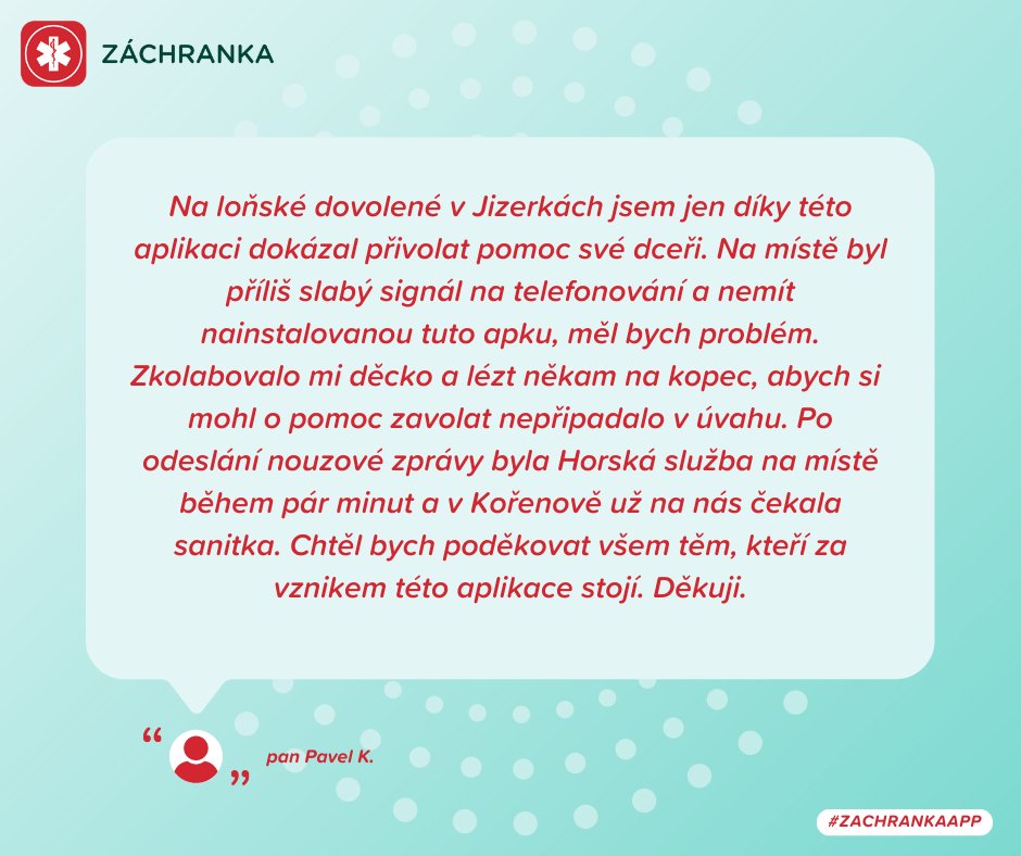 Takové vzkazy.. ❤️ 
Moc děkujeme a posíláme poděkování i <a href="/HorskaC/">HORSKÁ SLUŽBA ČR</a> a Liberecké záchranné službě!