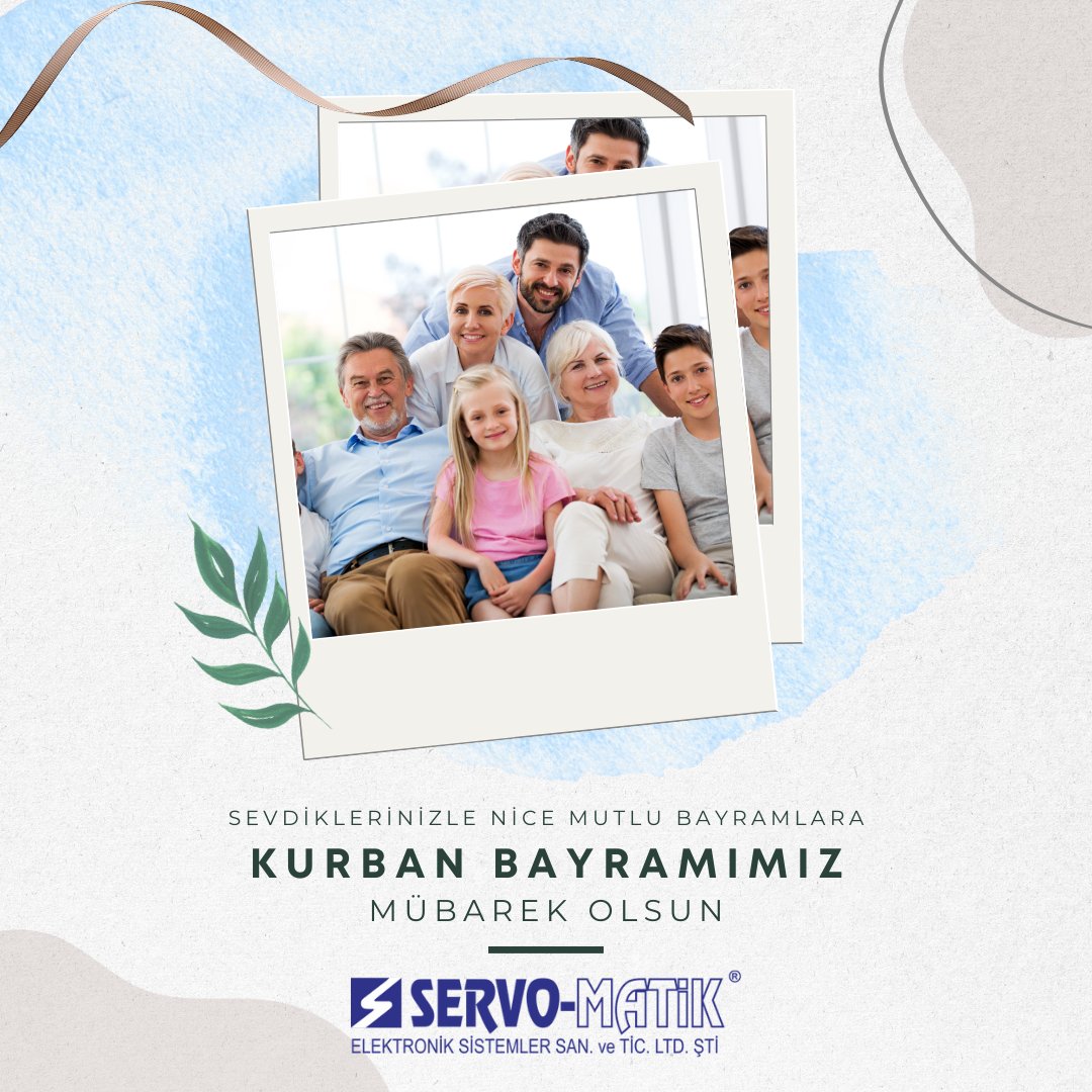 servomatik's tweet image. Sevdiklerinizle nice mutlu bayramlara kurban bayramınız mübarek olsun.

#Servomatik #iyibayramlar #kurbanbayramı