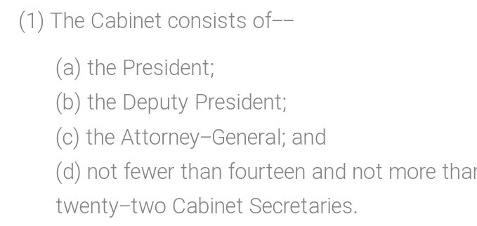 Why is the president breaking the law? You cannot swear in strangers to sit in the cabinet. What impunity is this?