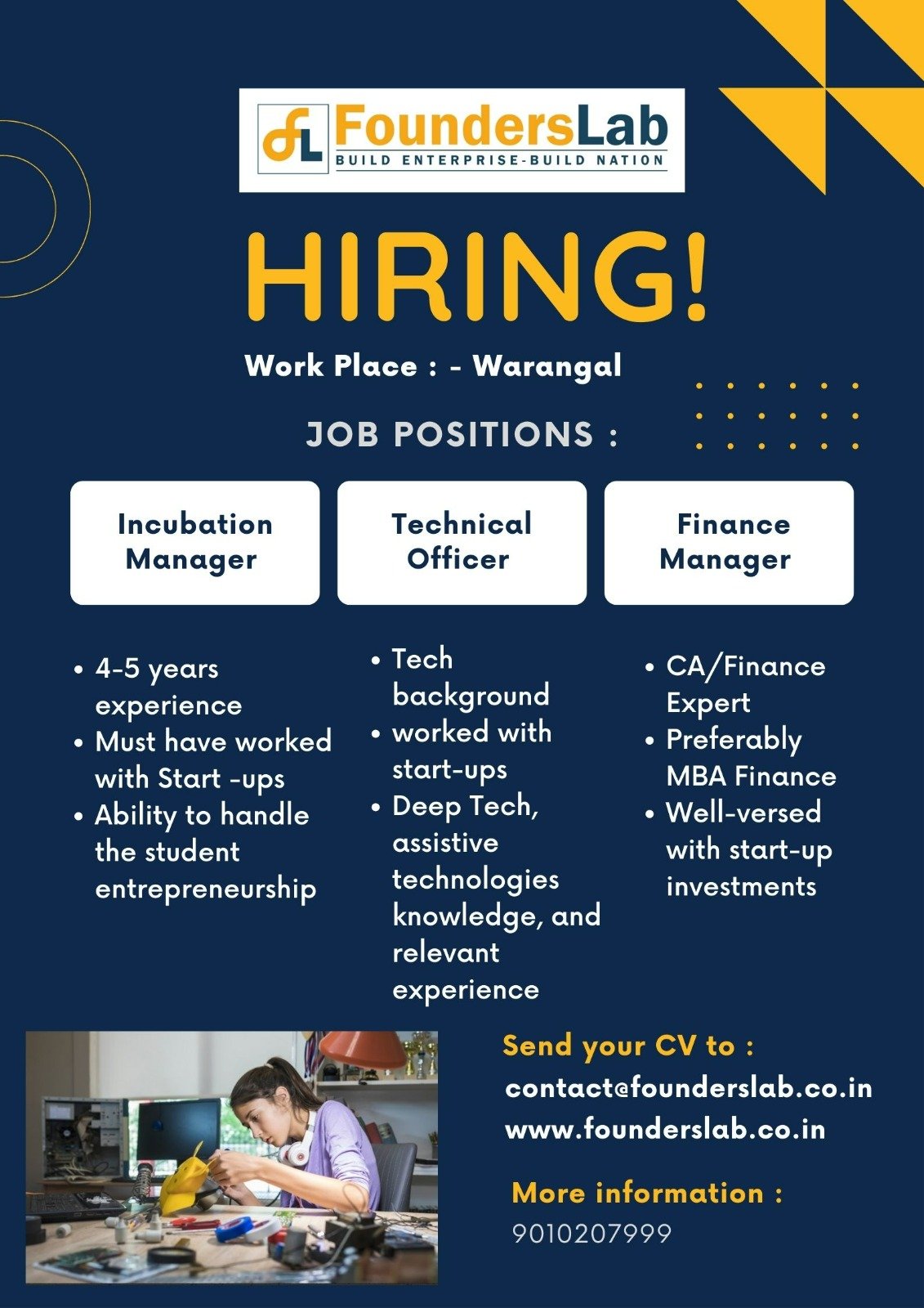 Founders Lab (FoundersLabInd) / Twitter