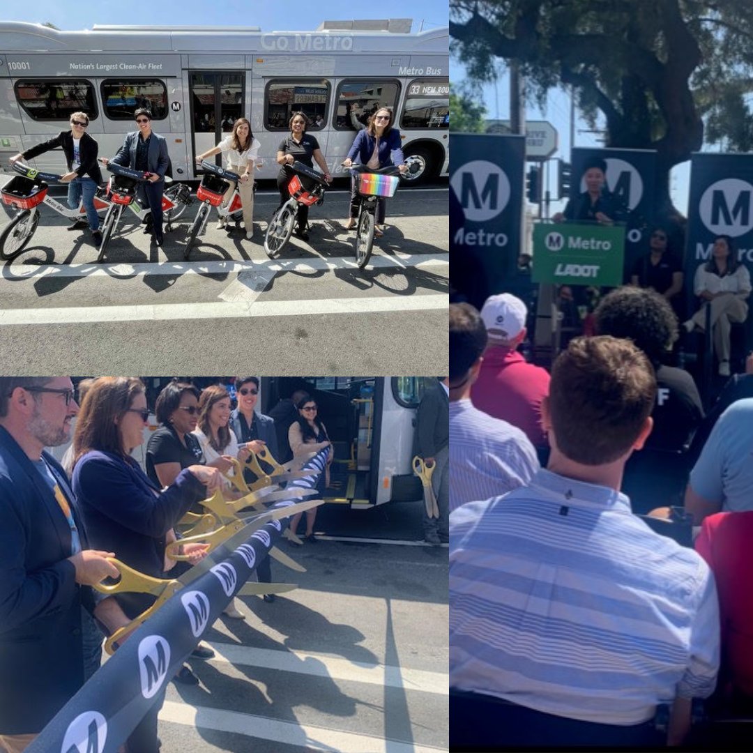 Palms Neighborhood Council Transportation Committee members <a href="/KatrinaKaiser/">Katrina M. Kaiser (they/them)</a>  and Tyler Koke participated in the June 26 Ribbon Cutting for Venice Blvd Safety &amp; Mobility along with <a href="/CD5LosAngeles/">Councilwoman Katy Yaroslavsky</a>, the Los Angeles Department of Transportation, and Metro.