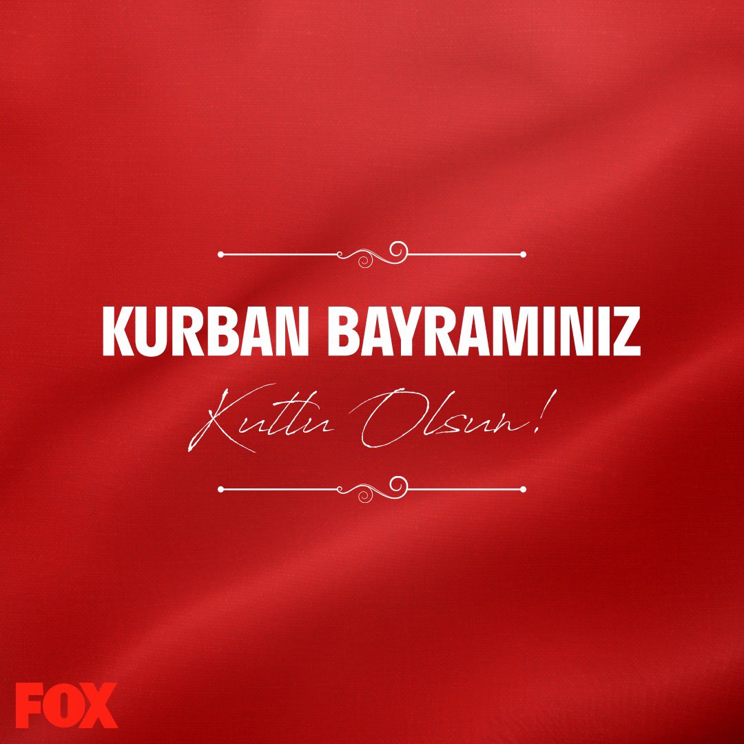 Sevdiklerinizle birlikte mutlu, sağlıklı ve huzur dolu nice bayramlara… #FOXHaberMerkezi