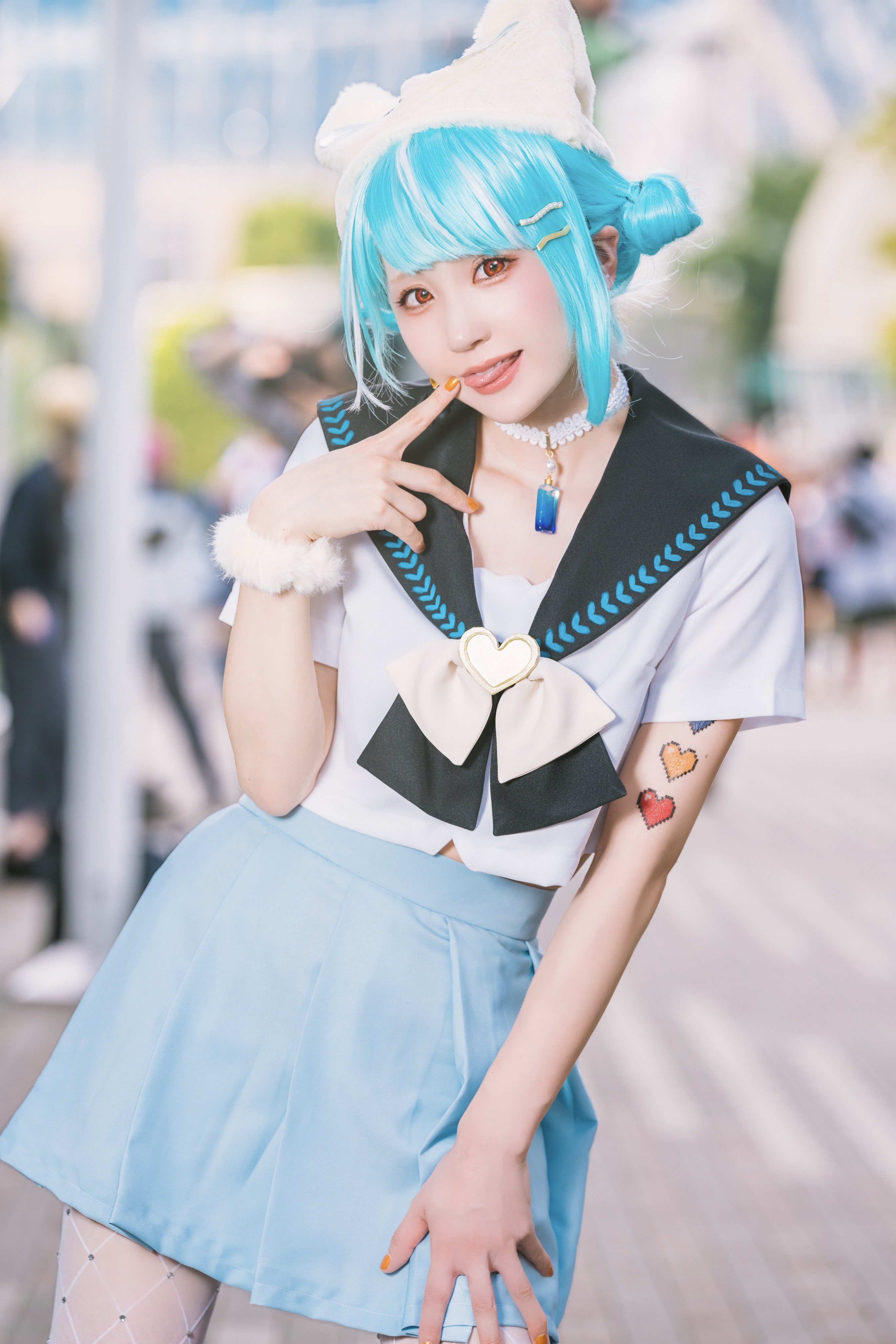 白波らむね 水着コスプレ Mサイズ フルセット 512iuBRjL2L._UY350_.jpg