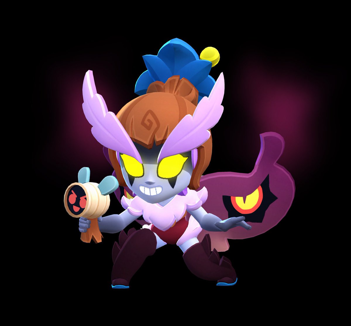 Giving away 7 Dark Fairy Janet Skins! 🦋 

All you have to do is 
⚪️ Like the post
⚪️ Follow @natwithaheart

Good luck!

#DarkFairyJanetGiveaway #BrawlStars