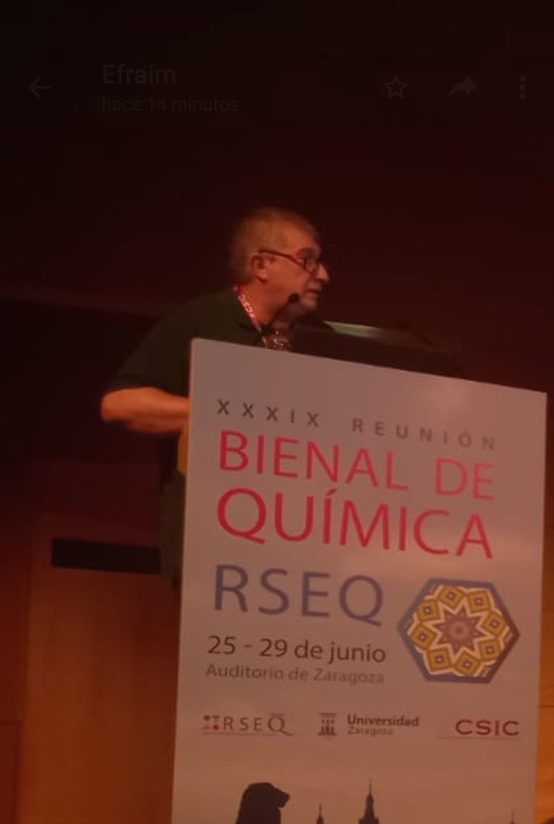 Congratss, <a href="/pmerino_UZ/">Pedro Merino</a> for the Félix Serratosa medal <a href="/RSEQUIMICA/">RSEQ</a> . Well deserved!!