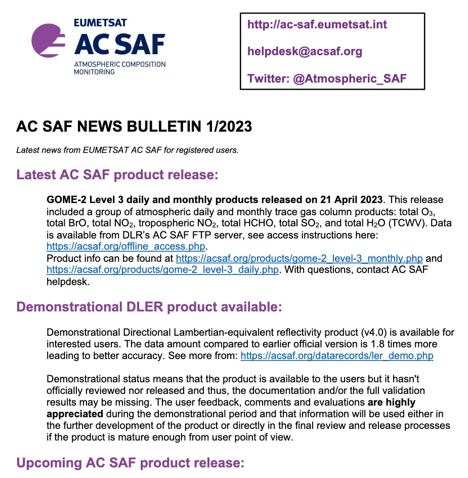 AC SAF News Bulletin 01/2023 is available summarizing the last achievements together with the plans for coming months: acsaf.org/docs/AC_SAF_NE…