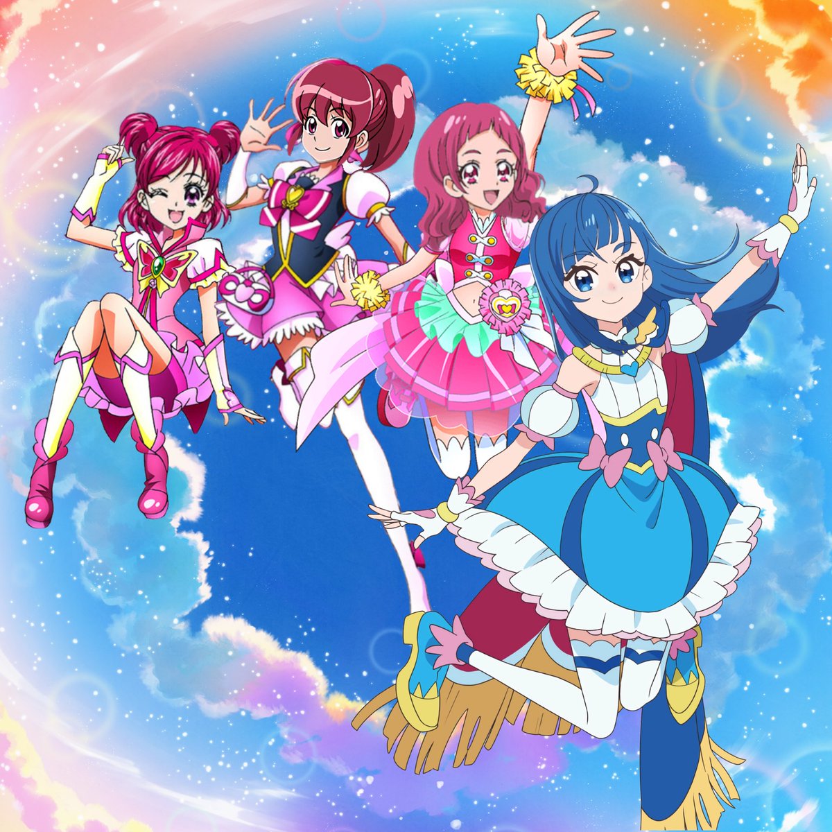 KuroYami on X: Tropical Rouge Precure edits Credit to (in