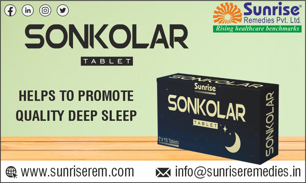 If you have poor sleeping problems. Try Sonkolar Ayurvedic Products.

Read More: sunriserem.com/products/sonko…

#Sonkolar #ForSleeplessNights #SleepingProblem #Ayurvedic #OTCProducts #ClassicalProducts #PatentandProprietaryProducts #ThirdPartyManufacturing #ContractManufacturing