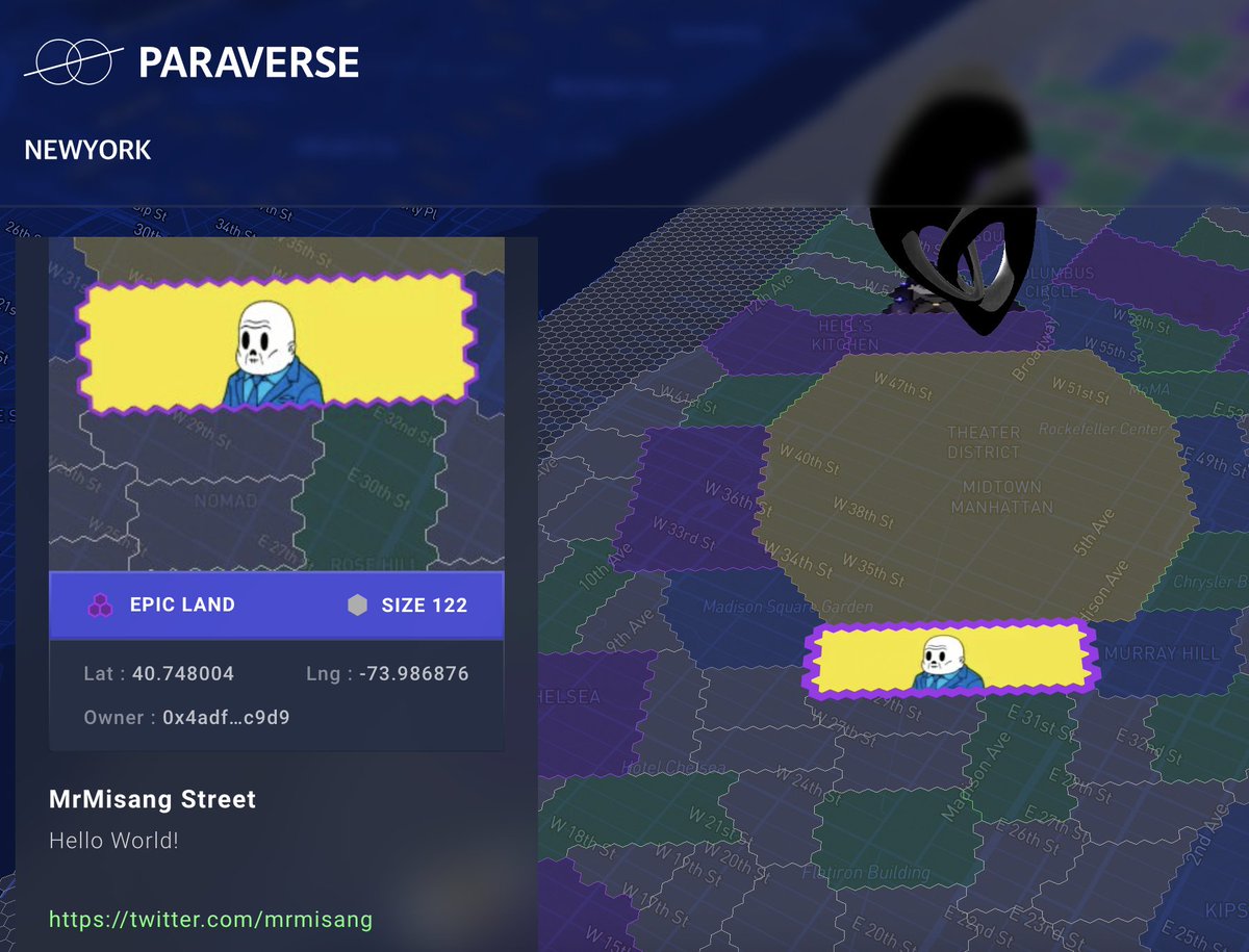 MrMisang X PARAVERSE
Artist MrMisang has successfully landed on Paraverse!

🎉 Collab event 🎉
🎁2 x Paraverse land (Free mint)
🎁50 x Burning Souls (Free claim)
⏰ 48H
✅ To enter
1️⃣RT+❤️
2️⃣Follow <a href="/paraverse_world/">paraverse_official</a>, <a href="/MrMisang/">Mr Misang</a>
For more chances of winning, check the thread below!👇