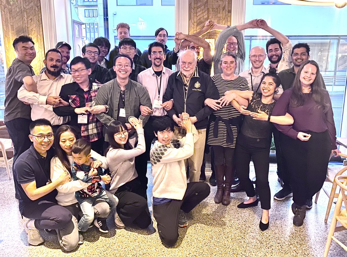 sirfrasersays's tweet image. Thanks to @NUChemistry Graduate Student Jim Seale for organizing a reunion dinner for present and former Stoddart Group Members at #ISMSC2023 in a Reykjavik Iceland. An occasion to relish. A time to remember.