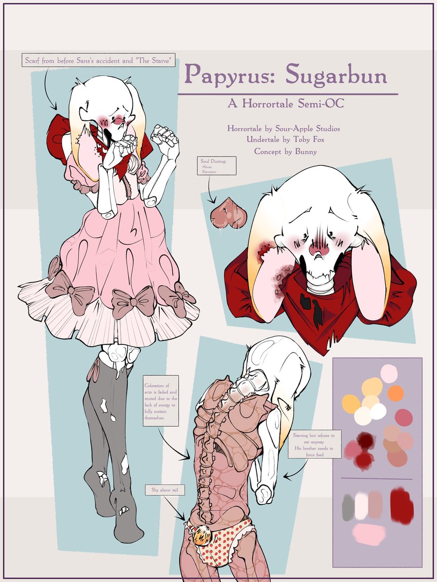 CallMee_Bunny's tweet photo. Sugarbun: A Horrortale semi-OC
I just want to take a minute to thank those who helped me out on this project, gave inspiration, and advice. You are all wonderful!!💖
#Papyrus #skelesona #semioc #Horrorcest #Horrortale https://t.co/14ixSXT3tD