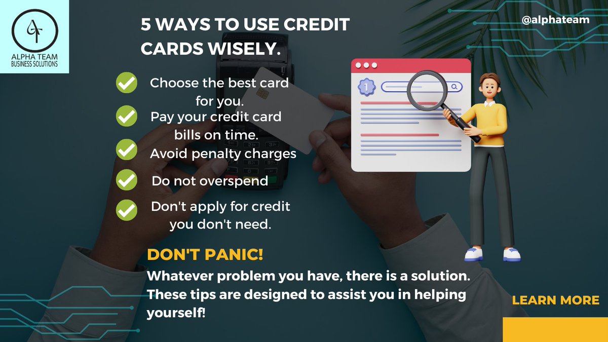 Askksa_alpha's tweet image. Be a wise credit card user!💯

Learn more and comment below for more advices . Please LIKE❤️   S S 
SHARE👨‍👩‍👦‍👦  SAVE💿

#creditcarduser #bewise #financialfreedom