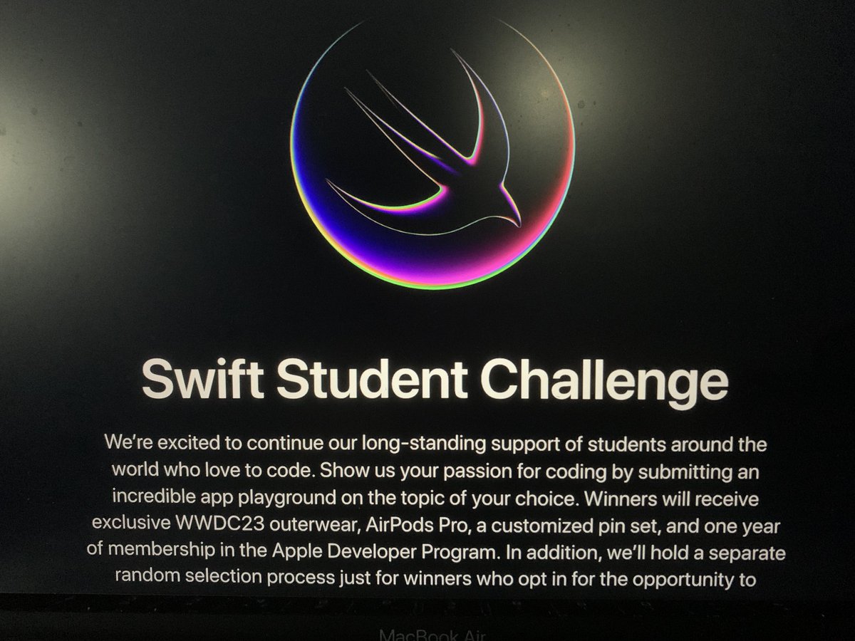 watnunu's tweet photo. So inspired by student sharing about their apple swift coding journey as well as the wonderful apple showcases. Build creativity in students. Use #applenumbers, it’s never too old to learn! #ADE2023 https://t.co/hPCi1YygJD
