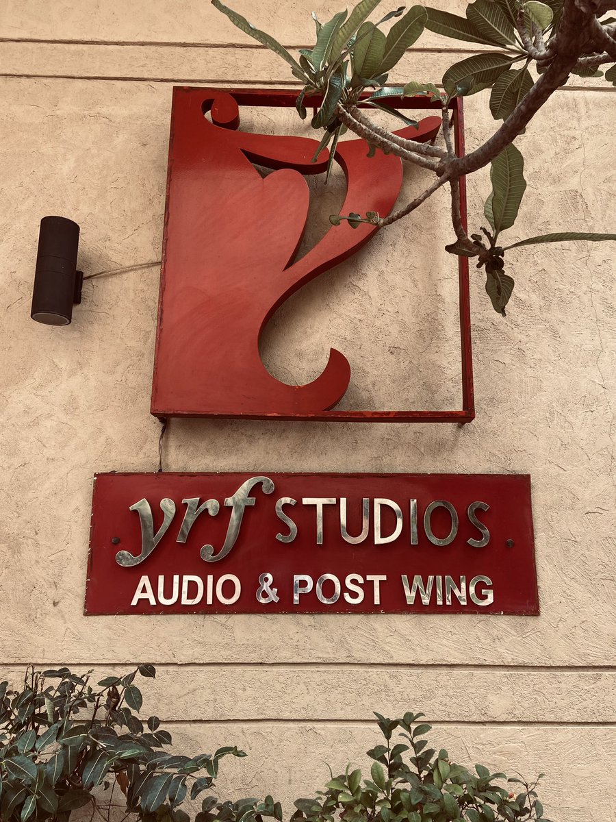 PatelDevansh's tweet photo. (1) 
Day 1 began with the blessings of Yash ji, Lata di and yes, you can say, Tupac. If you had a sign above every studio door saying, “THIS STUDIO IS A MUSICAL INSTRUMENT” it would make such a different approach to recording. 
#theplaybacksinger https://t.co/Dkxa1DatPo