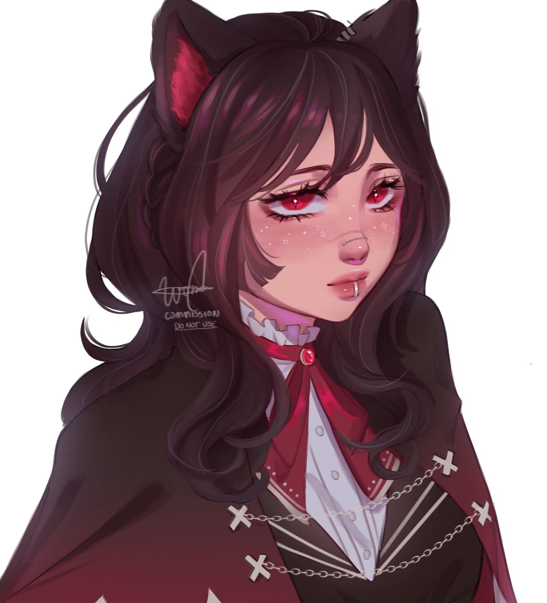 wormbreado's tweet image. Commission for @/camisanxious on dc! ❣️

#commissionart #digitalart #ibisPaintX