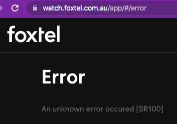 @FOXTEL_Help explain this, please. nothing in troubleshooting helps.