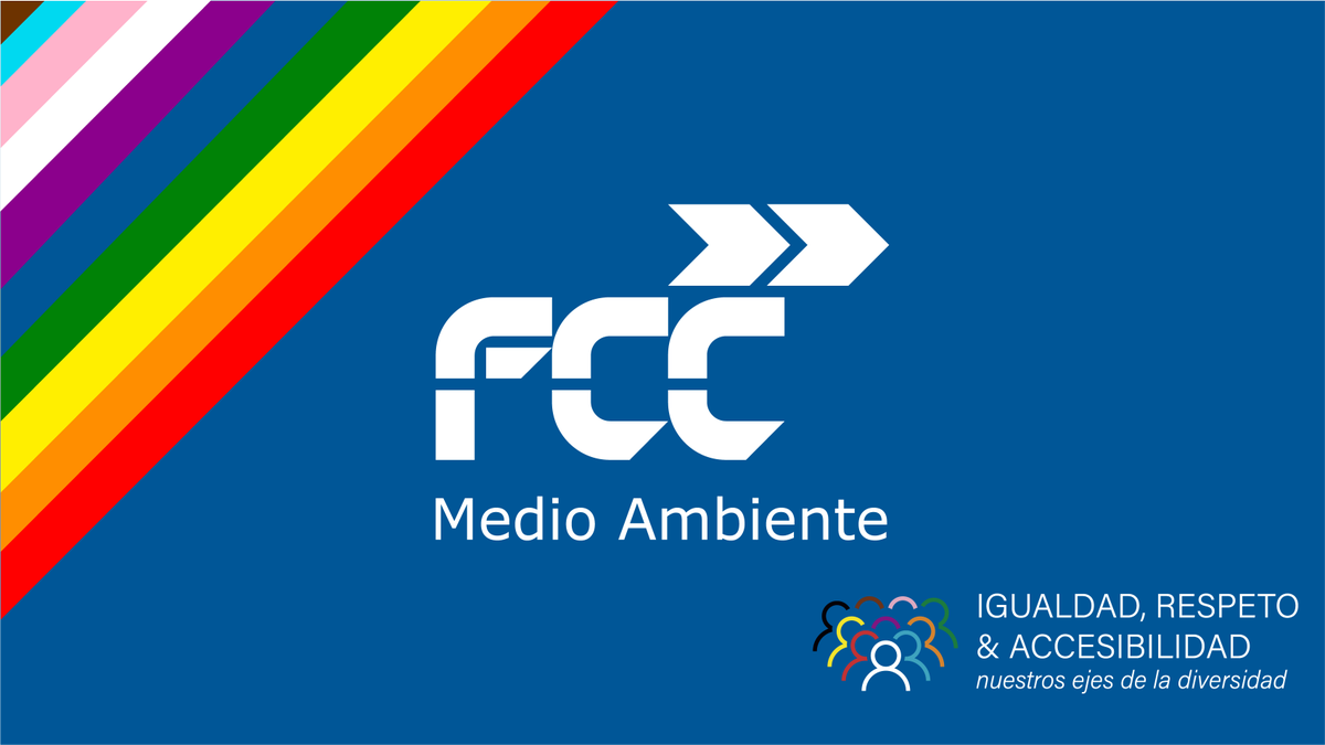 🏳️‍🌈 Nos sumamos a la celebración del Día Internacional del #OrgulloLGTBIQ. En FCC Medio Ambiente apostamos por la igualdad, la diversidad y la inclusión del colectivo LGTBIQ+ en nuestra empresa 365 días al año. #LasPersonasEnElCentro #OrgulloDePertenencia