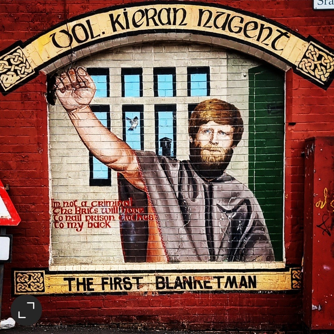 The First Blanketman Mural, Rockville St, Falls Road, Belfast

#irishrepublican