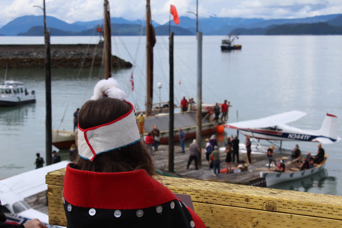 snapshots from the arrival of <a href="/hokuleacrew/">Hōkūle‘a</a> in Wrangell