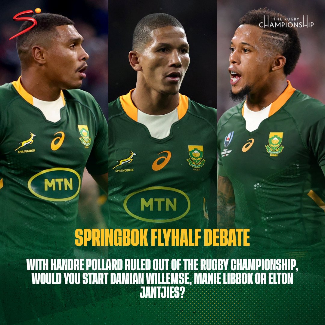 If all three are fit, who starts for the Springboks against against the Wallabies at Loftus? 💭