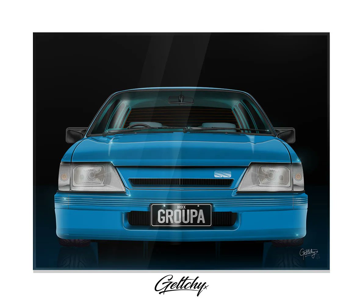 GROUP A SS Peter Brock GMH HDT VK Commodore Acrylic Artwork Print by #Geltchy
#AutomotiveArt #LimitedEdition #CollectorsItem #ManCaveDecor #GiftForEnthusiasts 
🔗buff.ly/3puVv6f