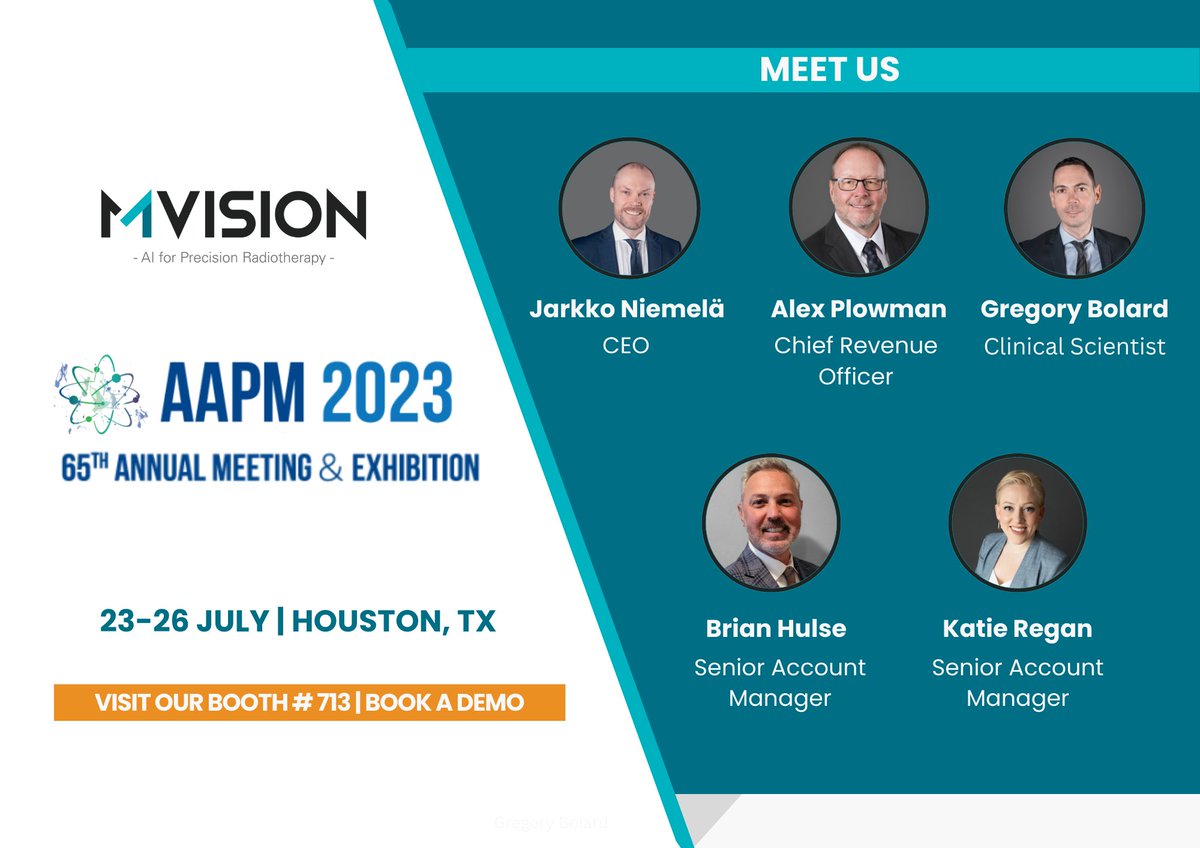 mvisionai's tweet image. Enhance Your Radiation Treatment Planning Workflow with #MVisionAI. Discover our game-changing solution that revolutionizes contouring accuracy &amp;amp; streamlines workflow. Say goodbye to manual contouring. Create consistent accurate contours in minutes. Join us at #AAPM booth #713.