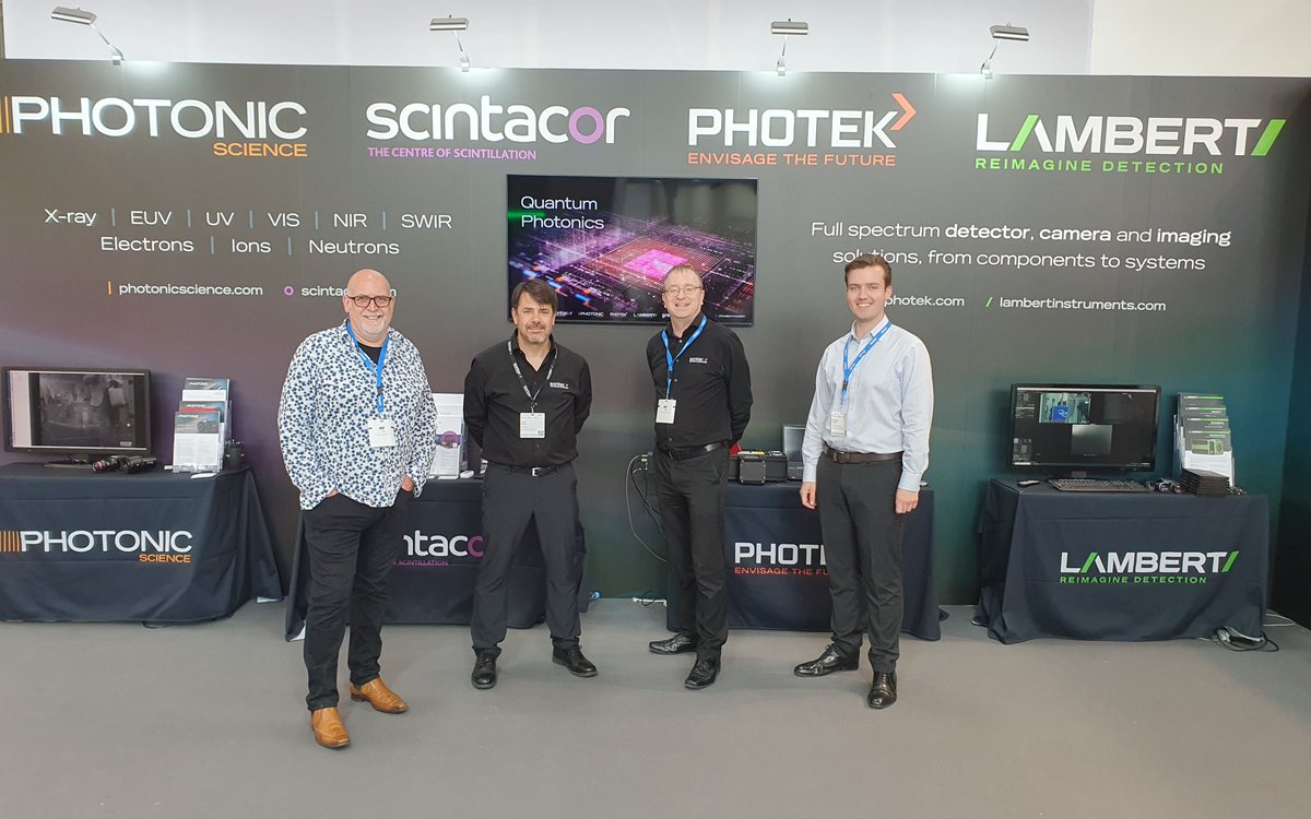 Laser World of Photonics is the World’s Leading Congress for Photonics Components, Systems and Applications. The teams of Photek Ltd, Photonic Science, Lambert Instruments, and Scintacor Ltd are ready to help you find your perfect solution! Visit us at Booth #420, Hall A3!