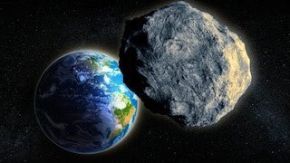 Chanaka3C's tweet photo. An asteroid, known as 2013 WV44, has a diameter of 160m, 91m wide, heading straight towards the Earth. The #USSpace Agency stated that the asteroid will pass within a distance of 3.3 million km from Earth which is relatively near in astronomical terms. #NASA https://t.co/XFa3Tw7guQ