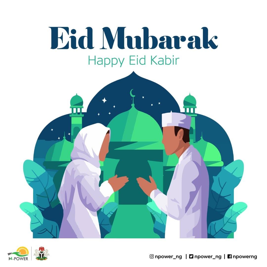 Eid Mubarak everyone! 🌙

Wishing you and your loved ones a blessed day filled with love and happiness.

#npower
#npowerng
#npowered
#eidmubarak