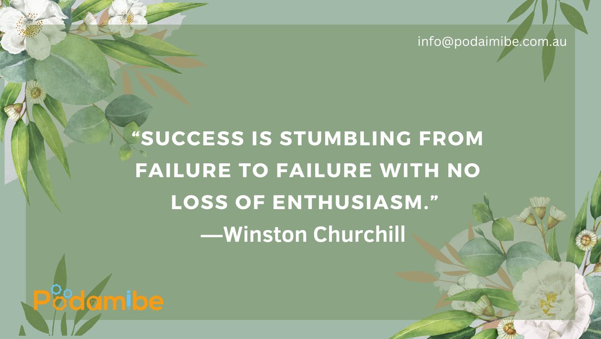 Winston Churchill's Strategy for Success: 'Unyielding Spirit, Unfazed by Failure'

#success #failure #enthusiasm #motivationalfriday #quotesbyimrankhan