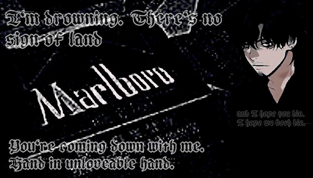 ᅠ
ᅠ    
ᅠ🖤 𝐀𝐧𝐝 𝐈 𝐡𝐨𝐩𝐞 𝐰𝐡𝐞𝐧 𝐲𝐨𝐮 𝐭𝐡𝐢𝐧𝐤 𝐨𝐟 𝐦𝐞 𝐲𝐞𝐚𝐫𝐬 𝐝𝐨𝐰𝐧 𝐭𝐡𝐞 𝐥𝐢𝐧𝐞, 𝐲𝐨𝐮 𝐜𝐚𝐧'𝐭 𝐟𝐢𝐧𝐝 𝐨𝐧𝐞 𝐠𝐨𝐨𝐝 𝐭𝐡𝐢𝐧𝐠 𝐭𝐨 𝐬𝐚𝐲.
ᅠ
ᅠ