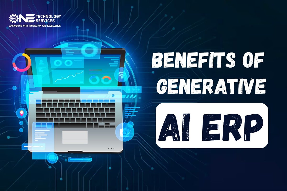 ONETechnologySr's tweet photo. Experience the next level of business transformation with Generative AI ERP.

https://t.co/ALvWsc1EjL https://t.co/47BVQgEguy