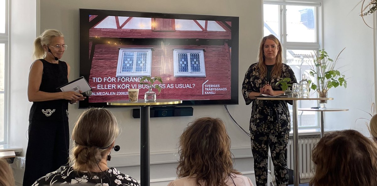 För att nå klimatmålen behöver vi bygga hållbart i trä