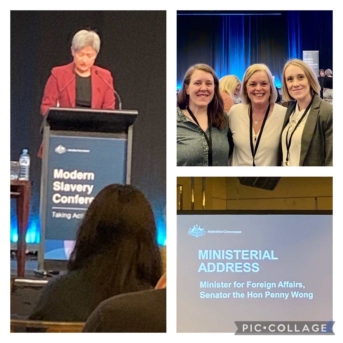 KarenFlanaganAM's tweet photo. Shining much needed light on the many facets of Modern Slavery #modernslaveryconference23 #rethinkorphanages @SaveAusNews #EndViolence https://t.co/7xS5TZ6mKZ